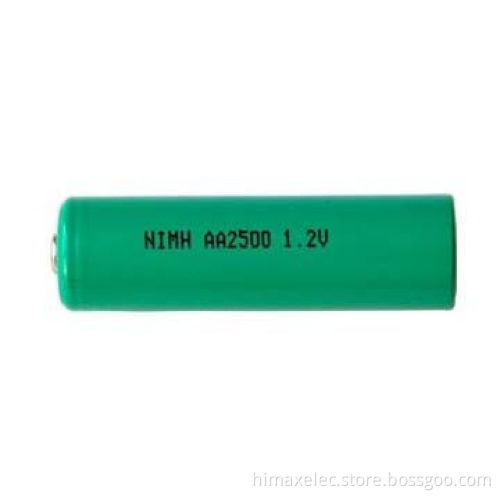 Shenzhen factory true capacity rechargeable battery NiMH AA 1.2V 2500mah
